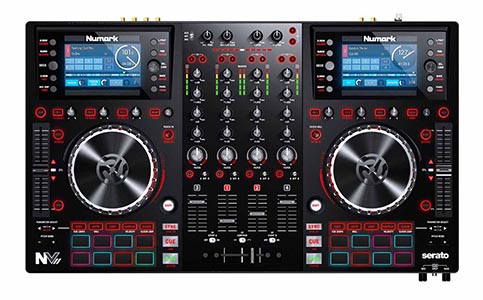 Numark NVII вид сверху