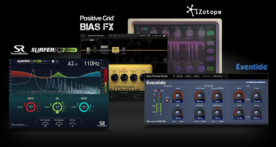Focusrite Plug-in Collective: все лучшие предложения в декабре!