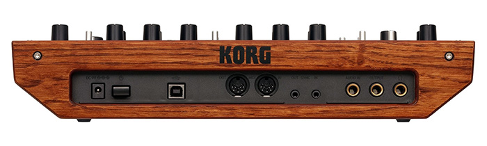 Korg Monologue, задняя панель