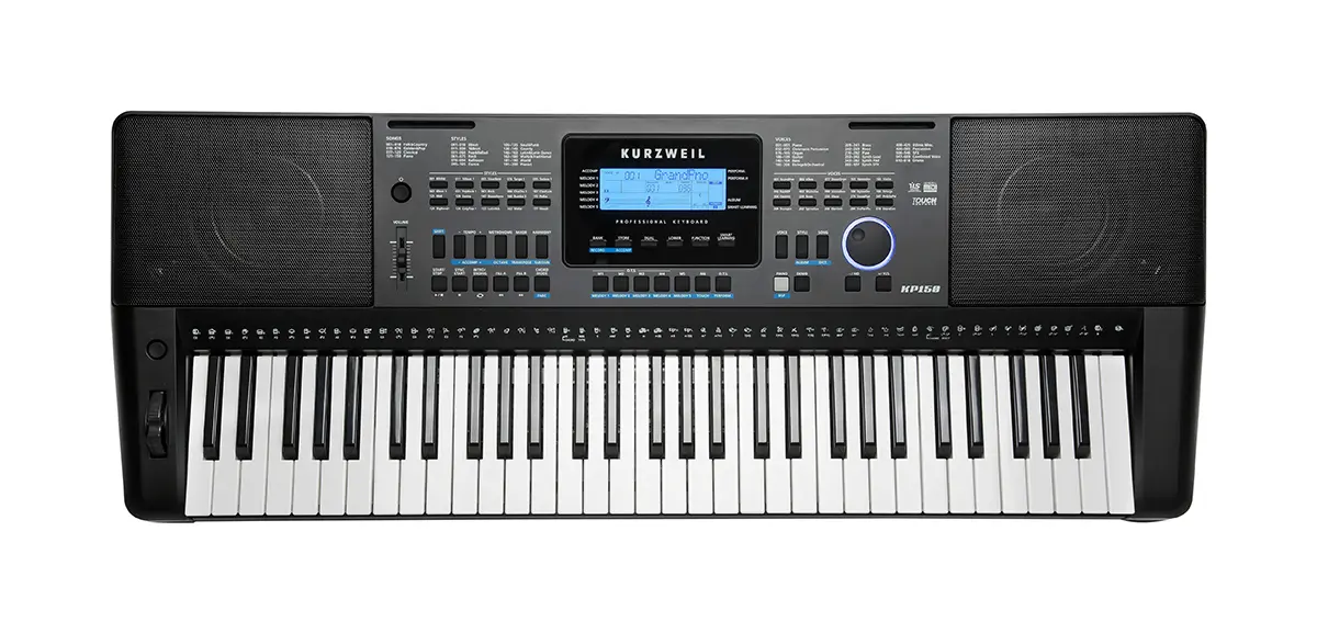 Синтезатор Kurzweil KP150 LB на 61 клавишу, вид сверху