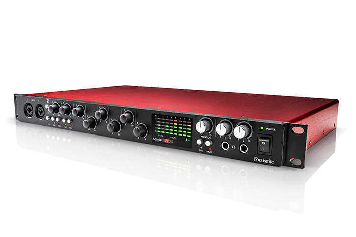 Focusrite Scarlett 18i20 со скидкой 20%!