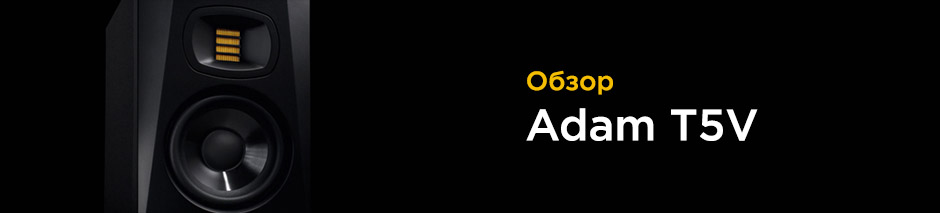 Обзор Adam T5V