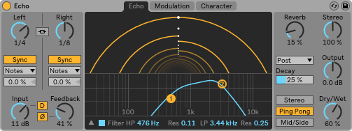 Ableton Live Echo