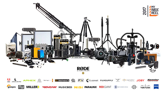 Призы My Rode Reel 2017