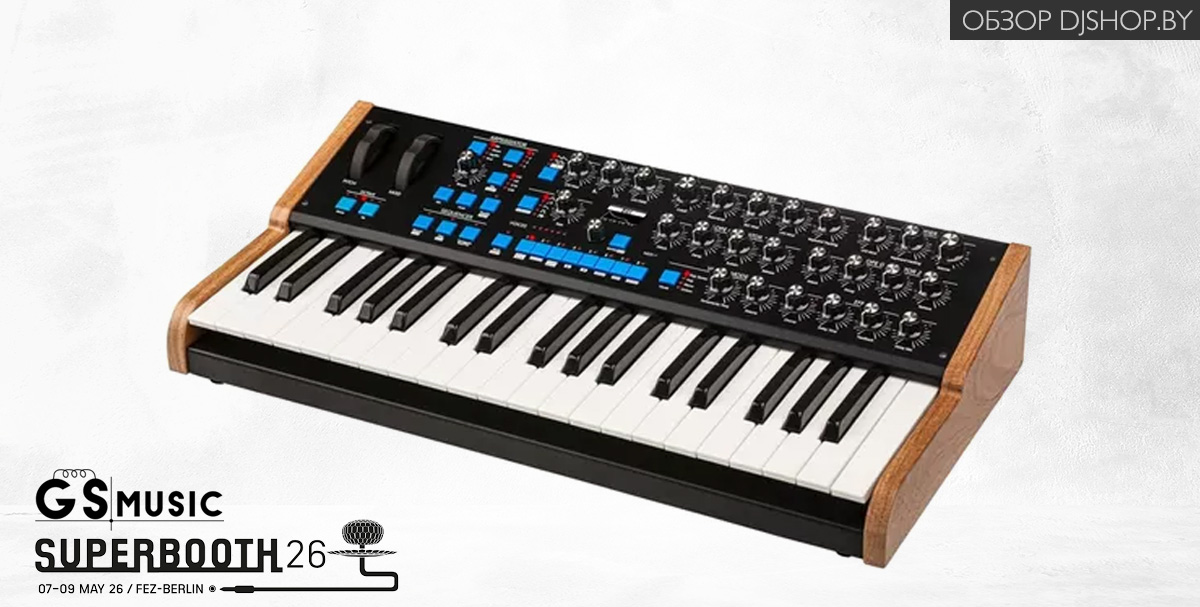 GS Music Bree6 Keyboard — новинка Superbooth 2026 в обзоре DJshop.by GS Music Bree6 Keyboard — новинка Superbooth 2026 в обзоре DJshop.by