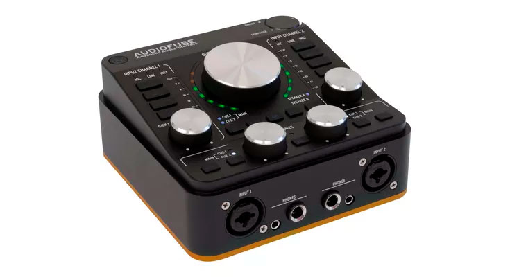 Звуковая карта Arturia AudioFuse Rev2 Deep Black в обзоре лучших аудиоинтерфейсов 2026 Звуковая карта Arturia AudioFuse Rev2 Deep Black в обзоре лучших аудиоинтерфейсов 2026