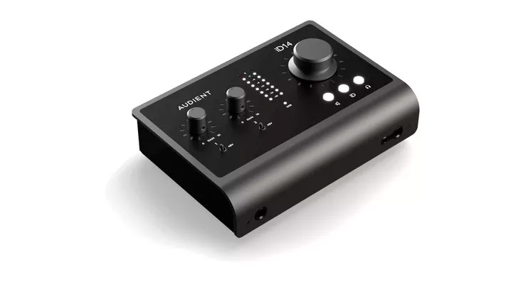 Звуковая карта Audient iD14 MKII в обзоре лучших аудиоинтерфейсов 2026 Звуковая карта Audient iD14 MKII в обзоре лучших аудиоинтерфейсов 2026