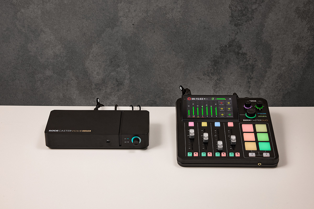Совместная работа RODECaster Video Core и RODECaster Duo