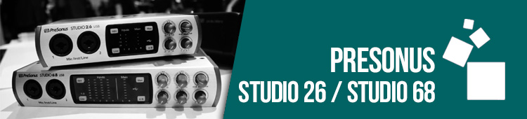 Presonus Studio 26 и Studio 68