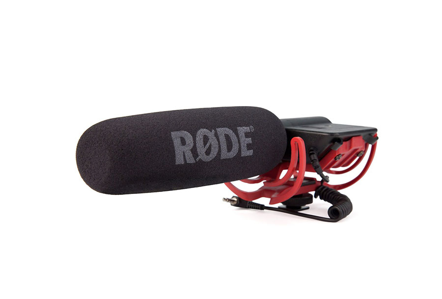 Встроенная ветрозащита микрофона Rode VideoMic
