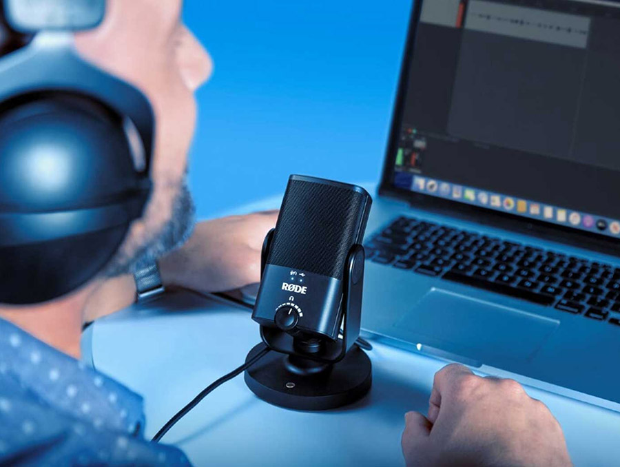 USB-микрофон для записи голоса для YouTube