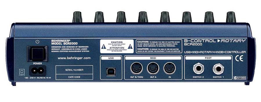 Behringer BCR 2000, b control rotary, usb midi контроллер, dj ...