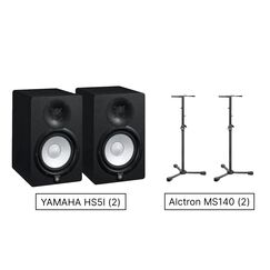 Alctron MS140 (2) + Yamaha HS5I (2)