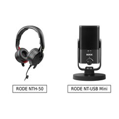 RODE NTH-50 + RODE NT-USB mini