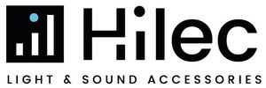 Официальный логотип бренда Hilec - профессиональная кабельная коммутация, разъемы и аксессуары для светового и звукового оборудования.