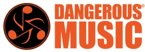 Официальный логотип бренда Dangerous Music - премиальное студийное аналоговое и цифровое оборудование High-End класса для сведения и мастеринга.