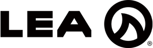 Официальный логотип бренда LEA Professional — инновационные многоканальные усилители мощности с поддержкой облачных IoT-технологий для систем звукоусиления.
