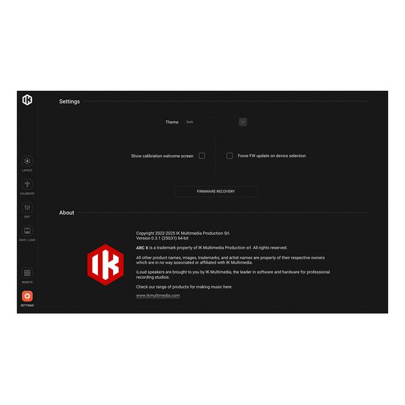 IK Multimedia ARC X Измерительный микрофон с ПО для коррекции акустики