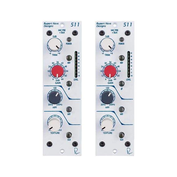 Rupert Neve Designs The Stereo Tracking Bundle (R6 Rack + 511 + 511) Комплект обработки