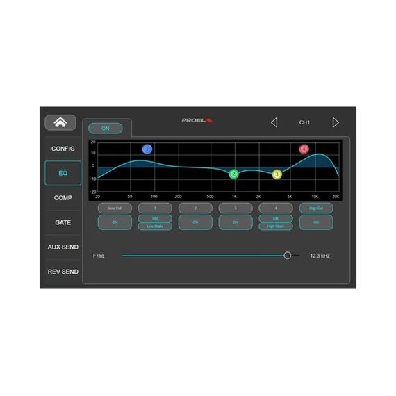 Proel DIGIPAD8 Цифровой микшерный пульт