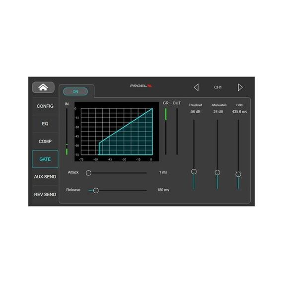 Proel DIGIPAD8 Цифровой микшерный пульт