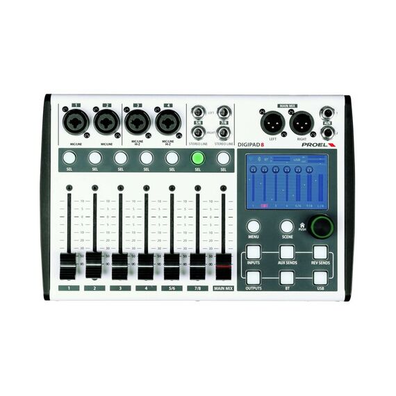 Proel DIGIPAD8 Цифровой микшерный пульт