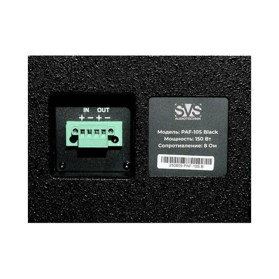 SVS Audiotechnik PAF-10S Black Сабвуфер