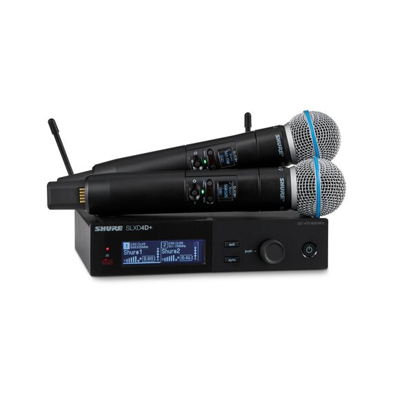 Shure SLXD24D+E/B58-G65 Вокальная радиосистема