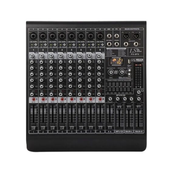 Elarcon PX-8FX Микшерный пульт