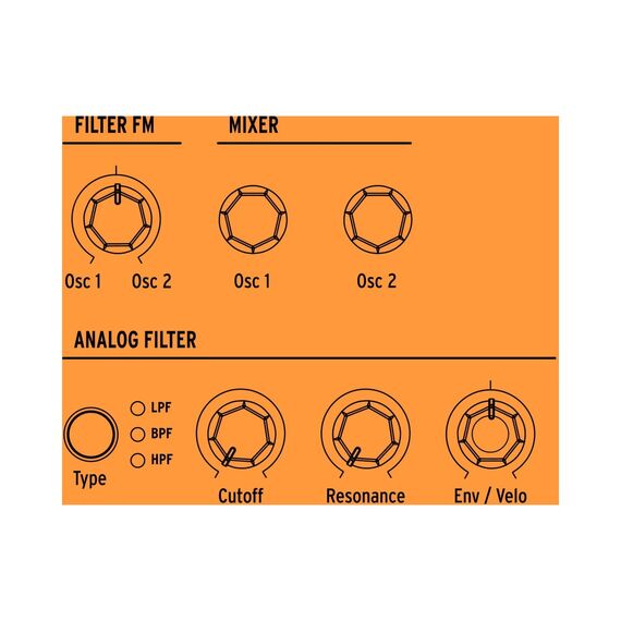 Arturia MiniFreak 49 Гибридный синтезатор, изображение 9