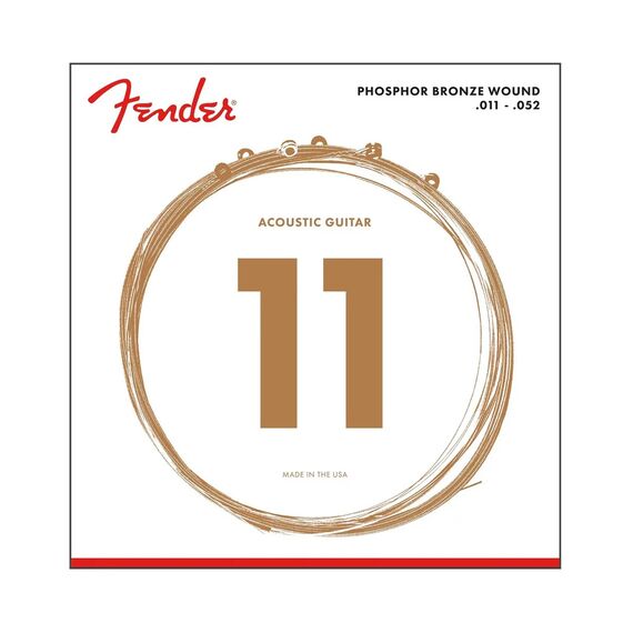 Fender 60CL Phosphor Bronze Струны для акустической гитары