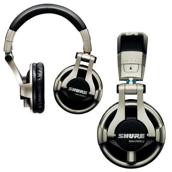 Shure SRH750DJ охватывающие уши закрытые наушники, изображение 5