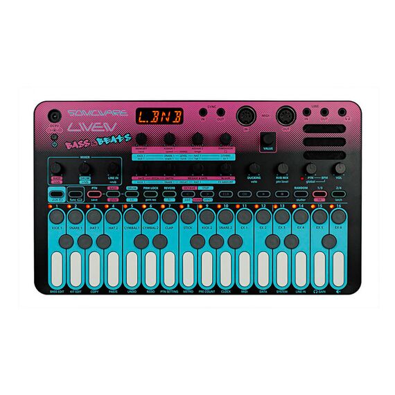 Sonicware LIVEN Bass&Beats Грувбокс и басовый синтезатор