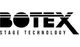 Официальный логотип бренда Botex - профессиональные DMX-контроллеры, диммеры, сплиттеры и интерфейсы управления сценическим освещением.